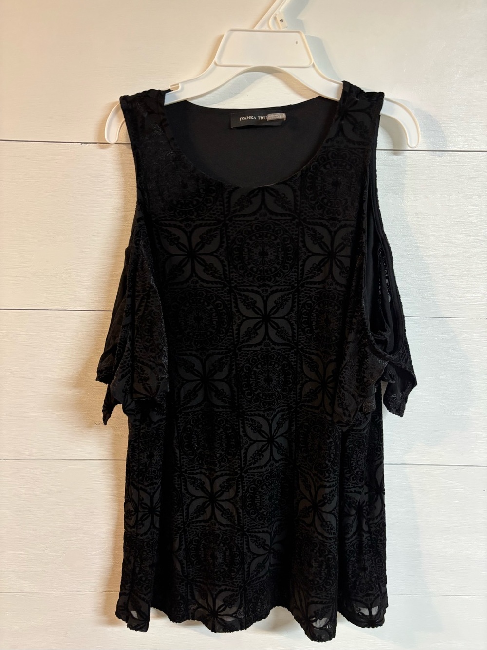 Ivanka Trump Black Knit Top